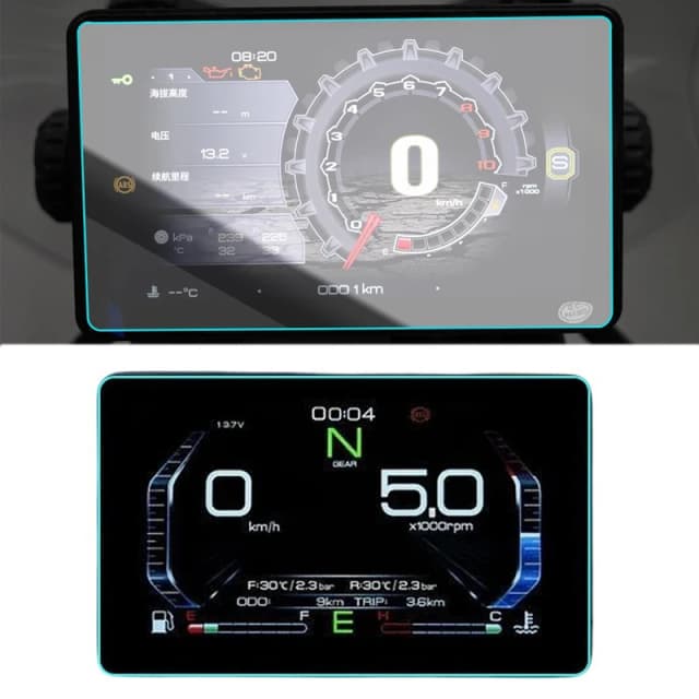 Für ZONTES ZT368G 368G 368g 2024 Motorrad Scratch Cluster Bildschirm HD Instrument Schutz Film Zubehör