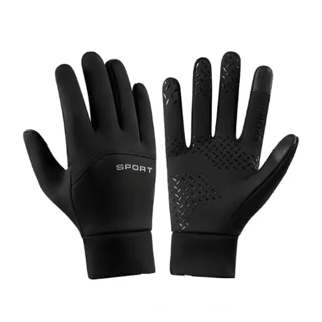 2025, hochwertige warme Winterhandschuhe für Herren und Damen, Plüsch, Outdoor-Sport, wind- und kältebeständig, Fahrradhandschuhe