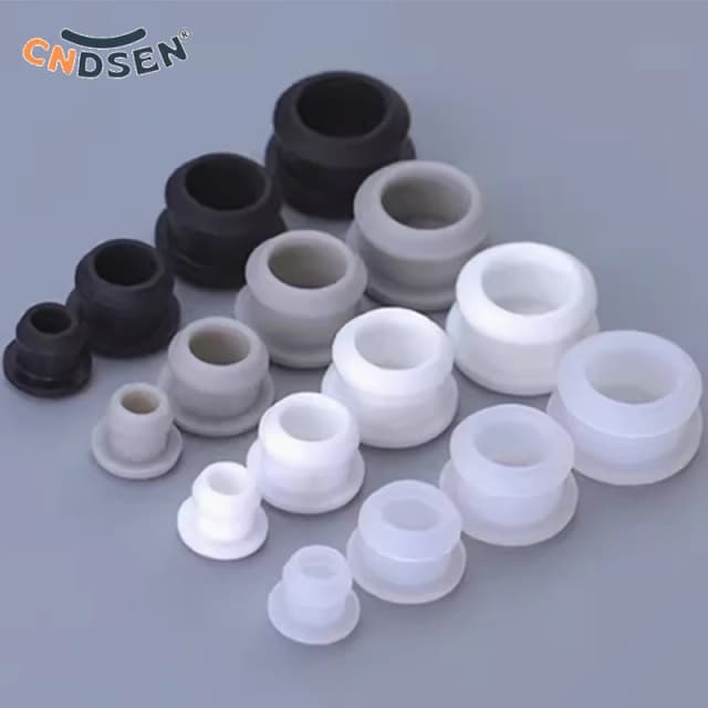 Silikonkautschukkappen, T-Typ-Steckerabdeckung, aufsteckbare Dichtung, Blindstopfen, 2,5 mm–15 mm, Schwarz/Weiß/Grau/Transparent