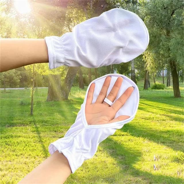Sommer Open-finger Kurze Sonnenschutz Handschuhe Hülse Frauen Dame Dünne Fahren Outdoor Reiten Handschuhe Fäustlinge Sonnenschutz Handschuhe