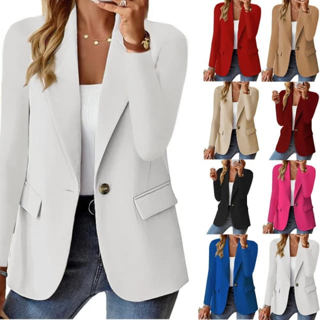 Frauen Frühling Winter Unten Volle Lange Hülse Mantel Herbst Blazer Taste Outwear Anzug Strickjacke Weibliche