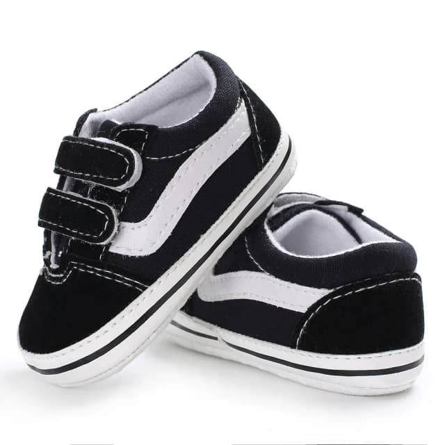 Meckior Baby Canvas Sneakers klassische Streifen lässig Baby Boy Mädchen Schuhe Anti-Rutsch-Soft First Walker Baby Baby Unisex Schuhe