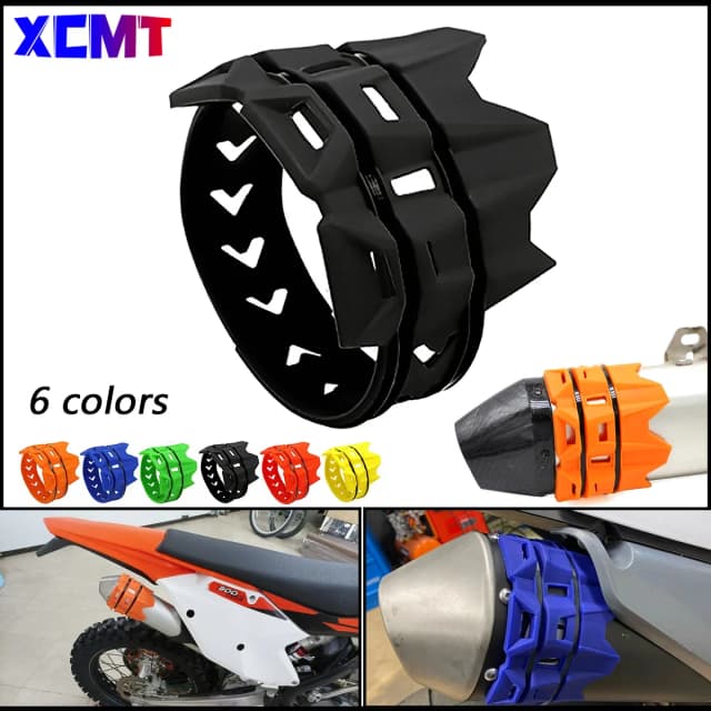 Auspuff Endrohr Schutz Abdeckung Schutz Für KTM EXC EXCF XC XCF XCW SX SXF TPI SECHS TAGE 125 200 250 300 350 450 500 Universal