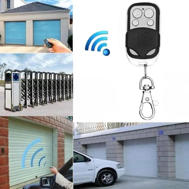 Metall-Druckknopf-Fernbedienungssender ABCD / Lock Unlock 4 Tasten 433 MHz Universal 4 Tasten Garagentoröffner-Fernbedienung