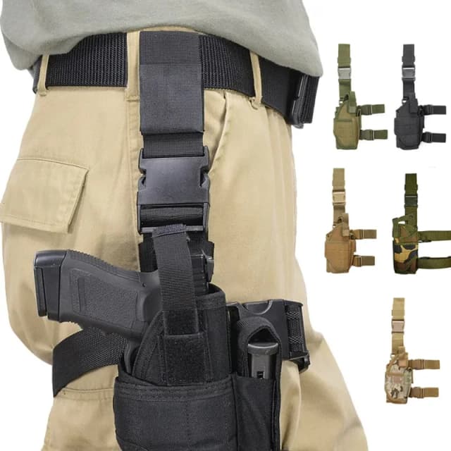 Universal Links Rechts Hand Pistole Holster Taktische Tornado Drop Bein Oberschenkel Holster Jagd Military Airsoft Glock Pistole Halter Tasche