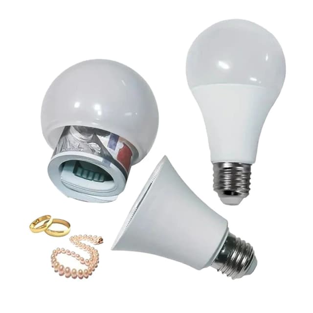 Sight Secret Glühbirne Home Diversion Stash Can Safe Container Hiding Spot ⁣ ⁣ ⁣ ⁣   Geheimfach zur versteckten Aufbewahrung