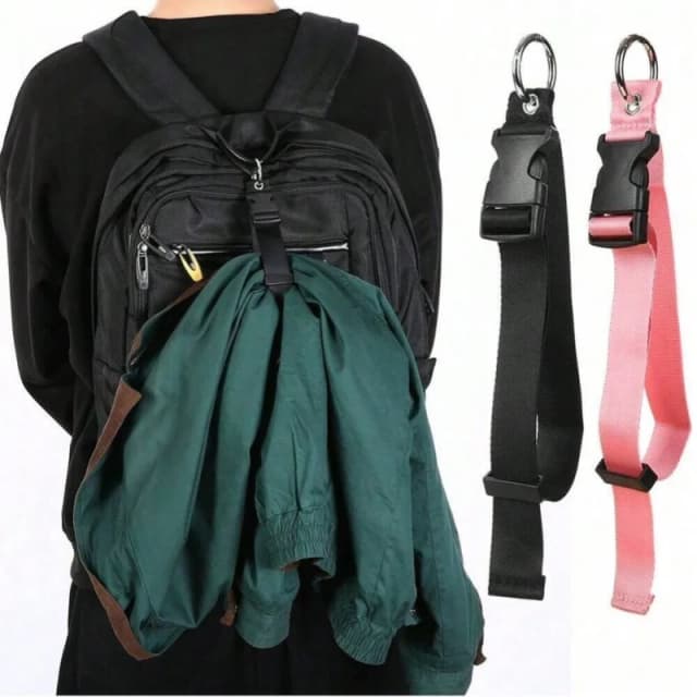 Reisegepäck, fester Riemen, Rucksack, externer Riemen, tragbarer Riemen mit Entriegelungsschnalle, Add-A-Bag, Gepäckgurt, Gürtel, Jackenhalter