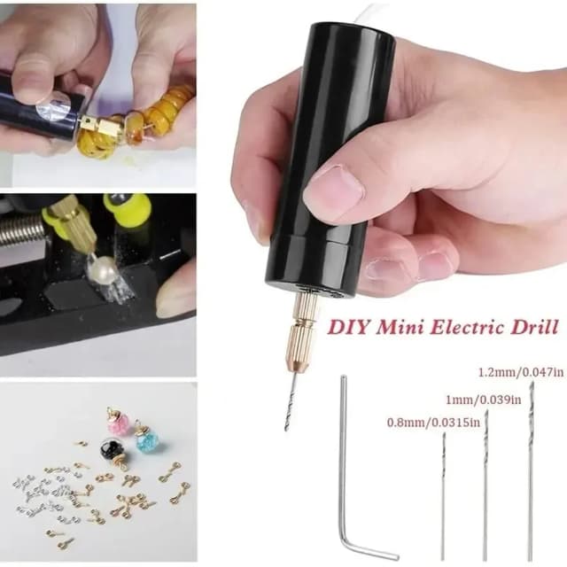 Handheld Mini Bohrmaschine DIY Elektrische USB Bohrmaschine Werkzeuge Für Epoxidharz Schmuck Machen Holz Handwerk Gravur Stift Werkzeug