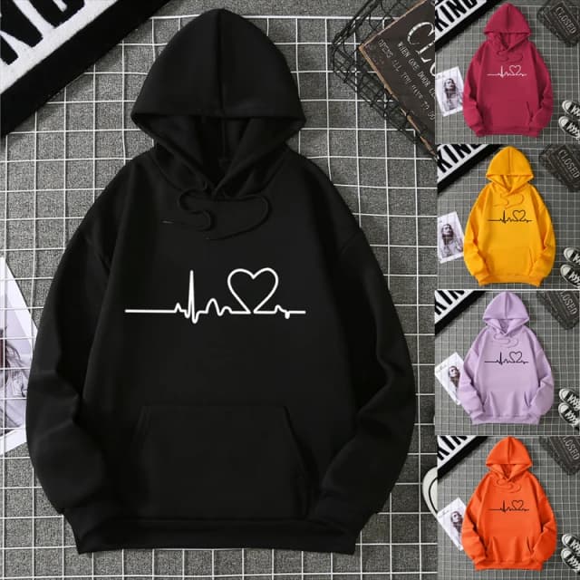 2025, Winter, neuer Damen-Kapuzenpullover, High Street, Unisex-Stil, Doppeltaschen, Sweatshirts, Oberbekleidung, Übergröße, Damenbekleidung CYXX247