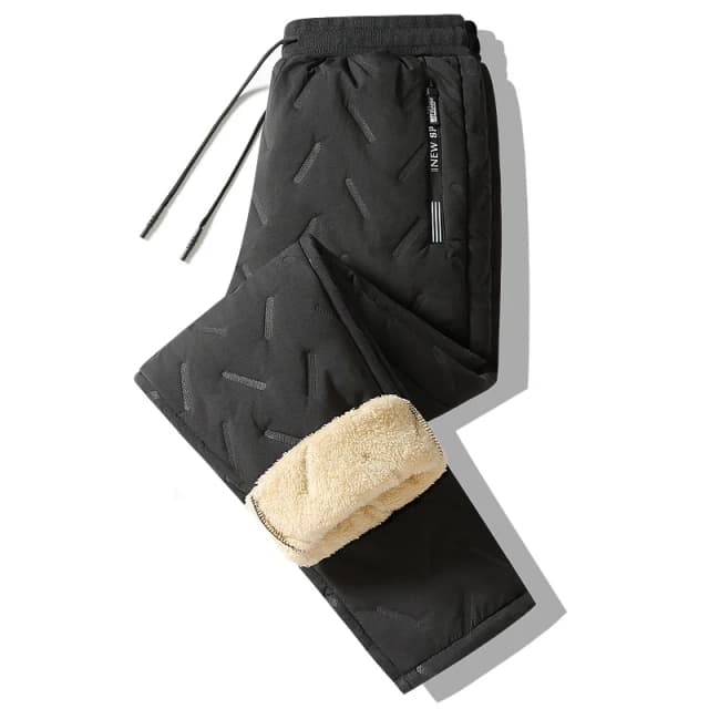 Winter Sweatwear Männer Plüsch Dicke Fleece Sweatpant Lammwolle Thermo Hosen Casual Hosen Winddicht Warme Baumwolle Hosen 8828