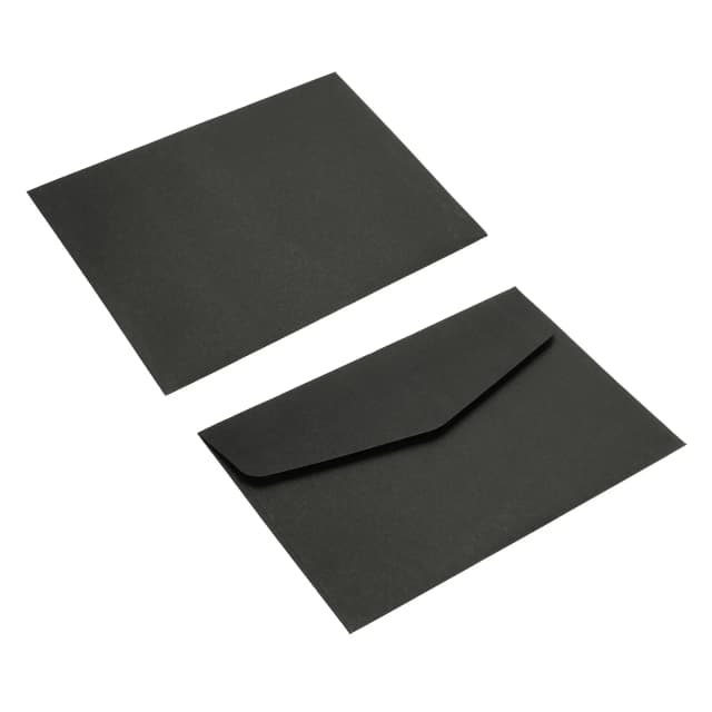 50 Stück schlichte, schwarz/beige, leere Mini-Umschläge, Postkarte, kleine Gegenstände, Aufbewahrung, Geschenk, Kartenhalter, Umschlag für Hochzeit, Gruß, Party