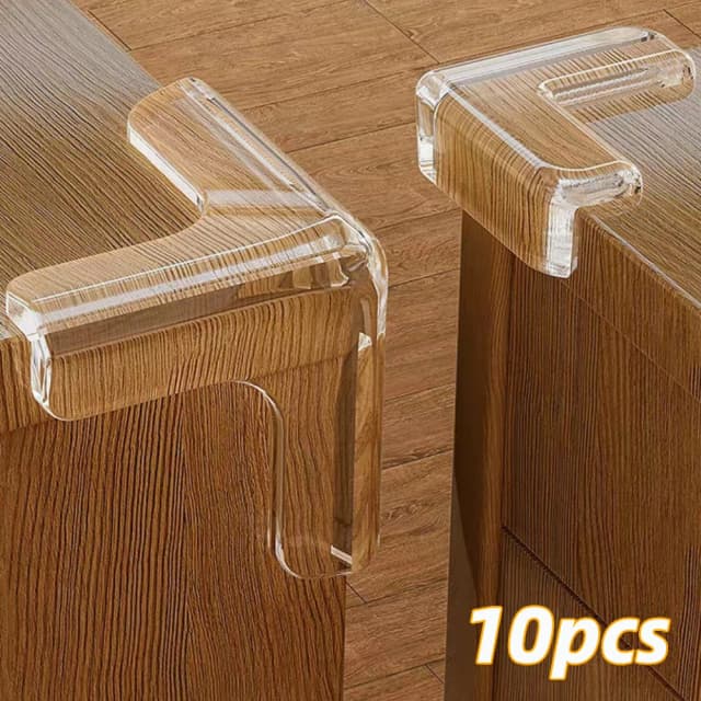 10 stücke Baby Sicherheit Ecke Silikon Schutz Tisch Weiche Transparente Kinder Anti Kollision Ecke Kantenschutz Wachen