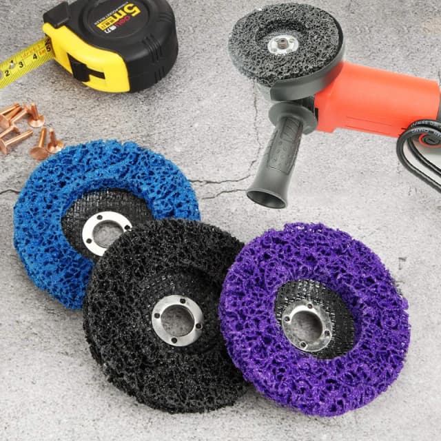 Schleifscheibe Edelstahl Polierscheibe Farbe Rostentfernung Schleifscheibe für Winkelschleifer Zubehör 16/22 mm Innenloch
