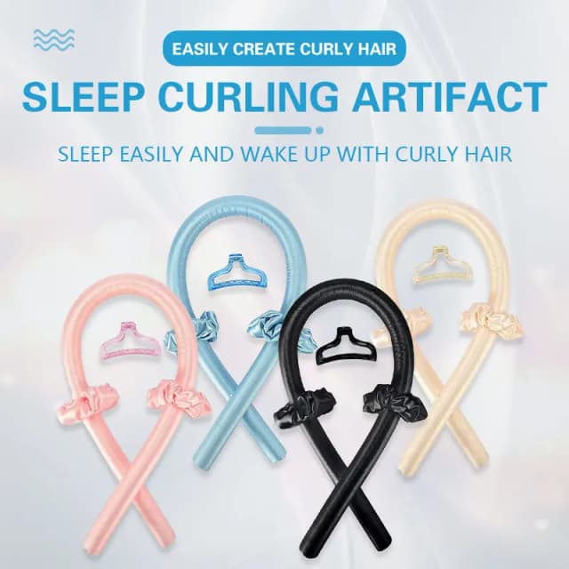 Frau hitze freie Curling Rod Roller Locken Schönheit faul natürliche weiche Welle Salon Haushalt DIY Haar rollen Styling-Tools liefert