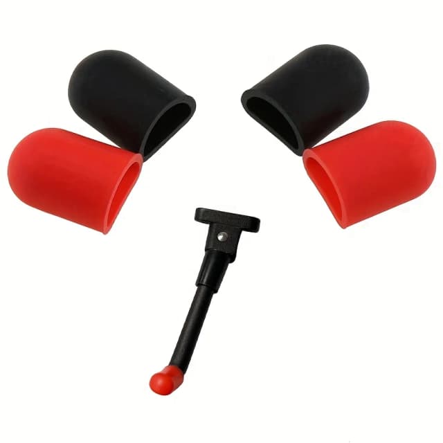 Fußschutz für Elektroroller, 2 Stück, rutschfester Silikon-Fußschutz für Elektroroller für M365/Pro 2//1S/ProEssential Lite/G30