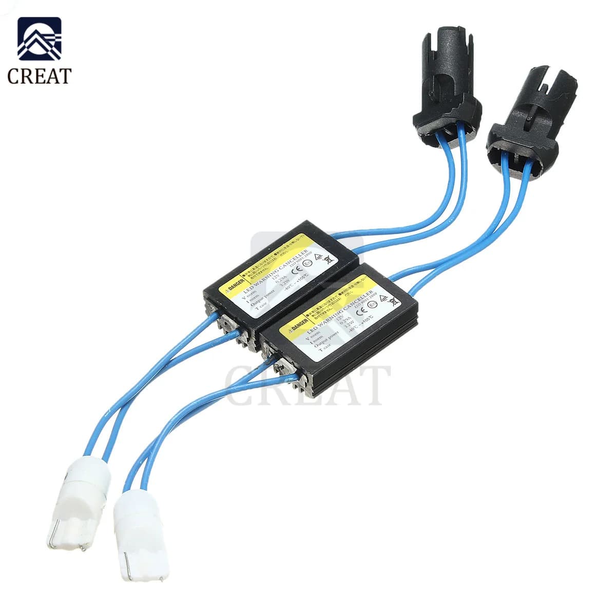 Led-warnunterdrückung Decoder 12V T10 Kabel für 501 T 10 W5W 192 168 Auto LED Lichter Fehler Last widerstand