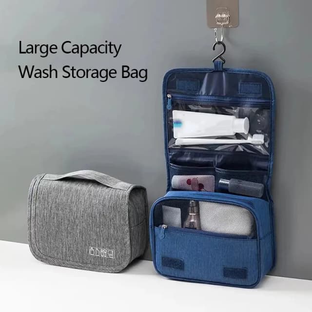 Große Kapazität Waschzubehör Aufbewahrungstasche Multifunktions Reiseaufbewahrung Handtasche Tragbare Make-up-Tasche Wasserdichte Hängetaschen