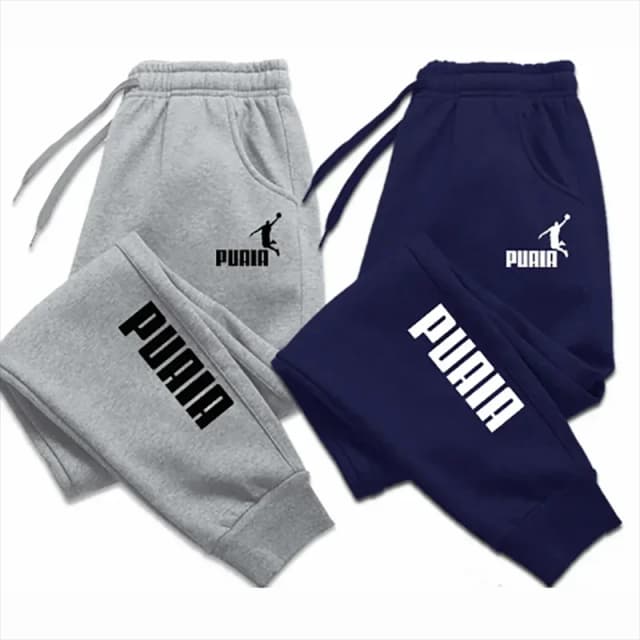 Puaia Print Herren hose Herbst/Winter neue Sport Jogging hose Fitness Loose Fit Kleidung einfarbige Outfit Streetwear Hose