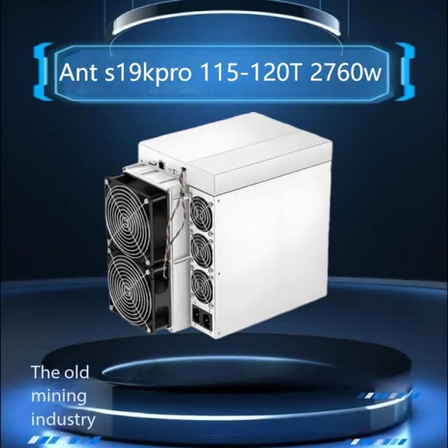 Bitmain Antminer S19K pro 115-120T 2760W Bitcoin Miner für Kryptowährungsbergbau