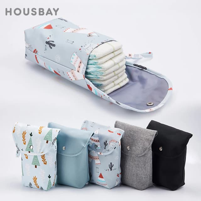 Baby Windel Tasche Organizer Wiederverwendbare Wasserdichte Nass/Trocken Tuch Tasche Mama Lagerung Windel Tasche Für Einweg Tragen Windel Kleidung