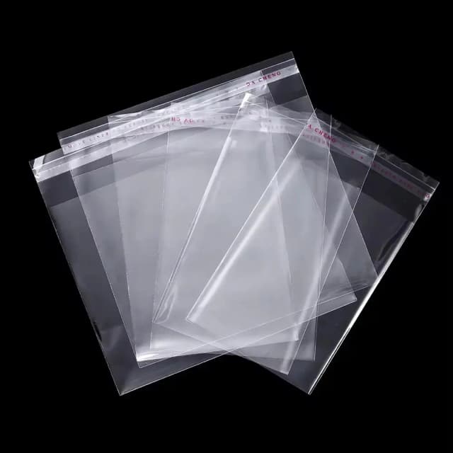 100 teile/los Transparente Selbstklebende Dichtung Taschen OPP Kunststoff Zellophan Taschen Geschenke Tasche & Beutel Schmuck Verpackung Taschen