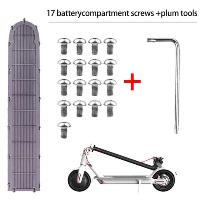 17 Stück untere Batterie abdeckung schrauben für Xiaomi Mijia M365 Elektro roller