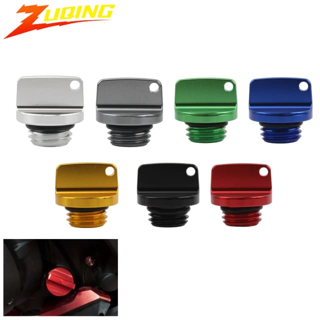 Motorrad CNC Motoröl Einfülldeckel M20 * 2,5 Öleinfülldeckel Stecker für KTM Honda Yamaha Suzuki Kawasaki Ducati Kurbelgehäusedeckel