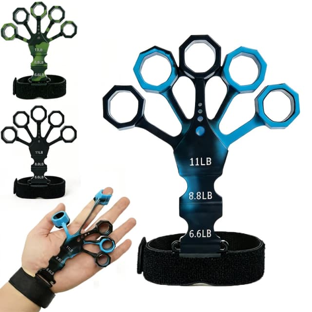 Finger Trainer Fünf Finger Rehabilitation Gerät Handgelenk Therapie Werkzeug Silikon Grip Kraft Enhancer Hand Grip Extender