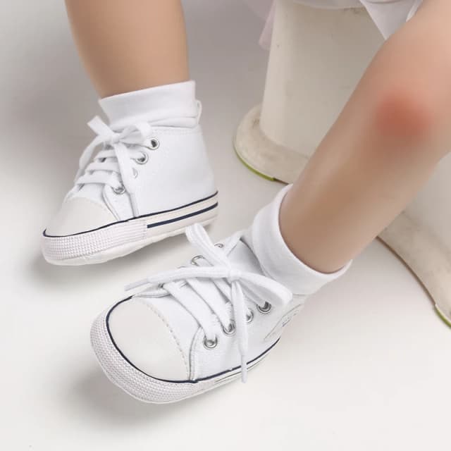 Säugling Kleinkind Anti-Rutsch-Babys chuhe Baby Leinwand klassische Turnschuhe Neugeborene Stern Sportschuhe Baby Jungen Mädchen erste Wanderer Schuhe