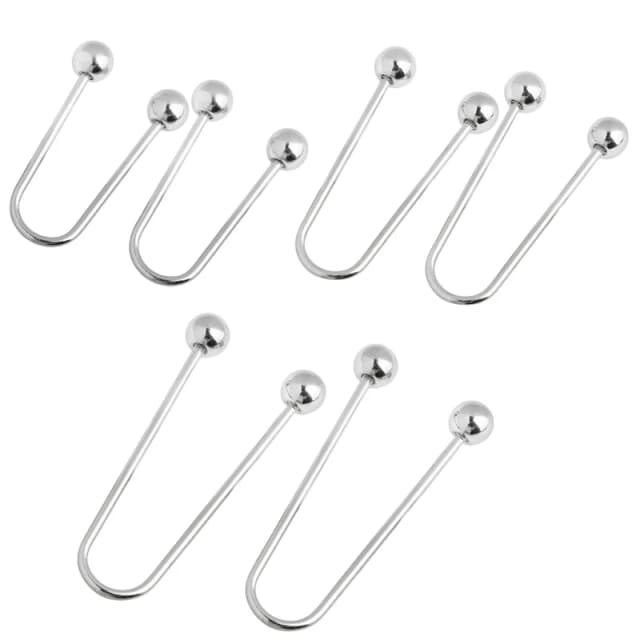 Y166 Secure Clothing Button Set mit 2 stilvollen Doppelkopf-Spiral-Kleidungsverschlüssen