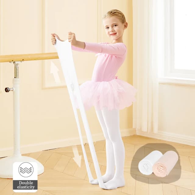 60D Ballettstrumpfhose für Mädchen, Tanzstrumpfhose, Ballettstrumpfhose für Kleinkinder, Ballett-Leggings mit Fuß für Mädchen, elastische Gymnastikstrumpfhose, Strumpfhose