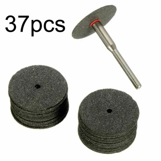 36 stücke 24mm Metall Trennscheibe Dremel Grinder Dreh Werkzeug Kreissäge Klinge Rad Schneiden Schleif Disc Schleifen Rad Schleif