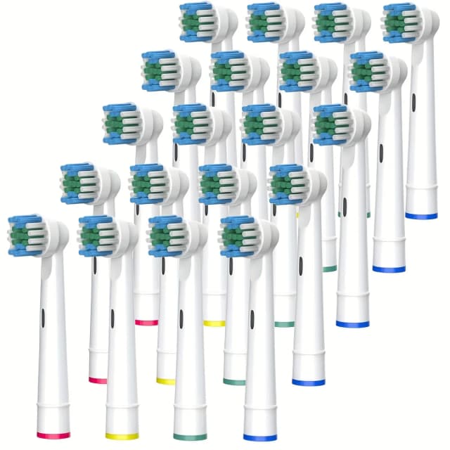 4/12/16/20 Stück Ersatz-Zahnbürstenköpfe, kompatibel mit Oral-B Braun Professionelle elektrische Zahnbürstenköpfe, Bürstenköpfe