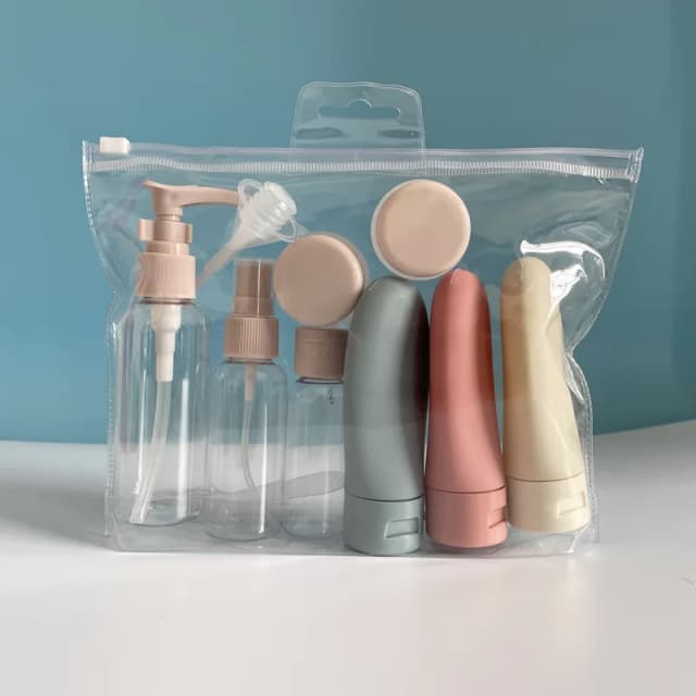 Parfümflaschen-Set, nachfüllbar, Spray, Lotion, Shampoo, Duschröhre, Abfüllung, Nachfüllung, Kosmetik, Reise-Flüssigkeitsbehälter, tragbares Werkzeug
