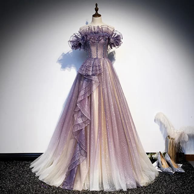 Abendkleid Frauen neue Herbst und Winter Temperament Bankett Gastgeber Fee Promi schlankes Kleid Hochzeit Brautjungfer Ballkleid