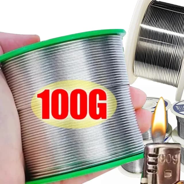 0,8mm 1,0mm 20g 50g 100g Löten Zinn Draht Zinn Schmelzen Kolophonium Kern Lot Löten draht Rolle No-clean FLUX 2,0%