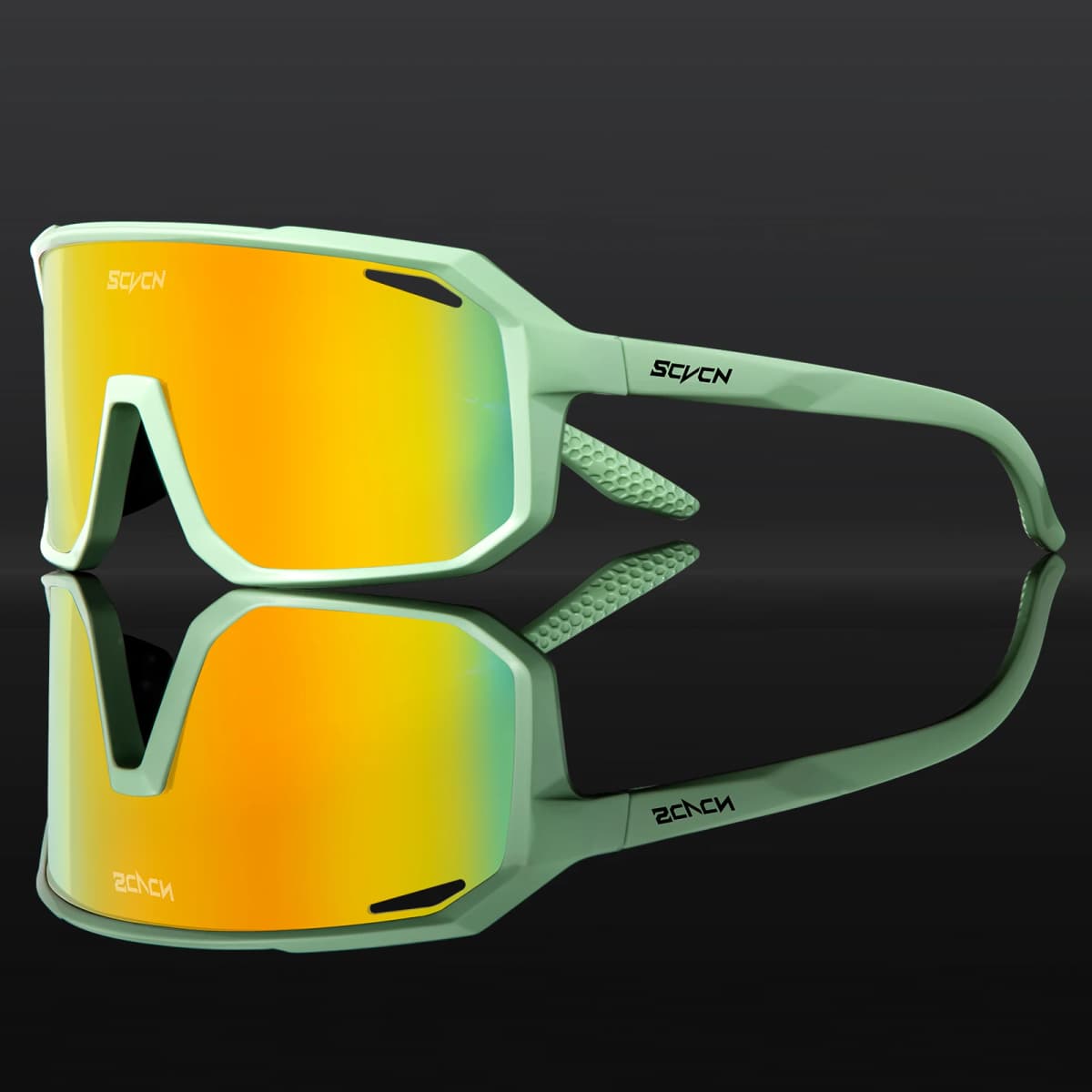 SCVCN Neue Radfahren Gläser Fahrrad Sonnenbrille Männer UV400 Brillen Outdoor Sport MTB Brille Fahrrad Frauen Reiten Wandern Sonnenbrille