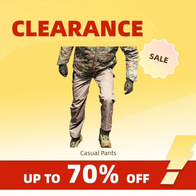 Clearance_Multi-Pocket Herren-Freizeithose, militärische taktische Cargohose, Outdoor-Wanderhose, verschleißfeste Trainings-Overalls