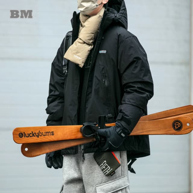 Japanischen Streetwear Hohe Qualität Wasserdicht Winddicht Mit Kapuze Unten Jacke Männer Kleidung Harajuku Casual Puffer Jacke Koreanische Mantel