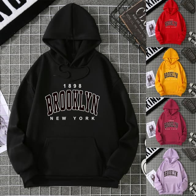 2025, Winter, neuer Damen-Kapuzenpullover, High Street, Unisex-Stil, Doppeltaschen, Sweatshirts, Oberbekleidung, Übergröße, Damenbekleidung CYXX 227
