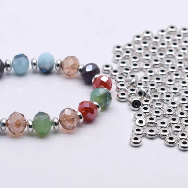 20/50 teile/los Spacer Perlen Charms Antike Silber Farbe Große Loch Europäischen Geistige Perlen Schmuck Machen Armbänder DIY Zubehör