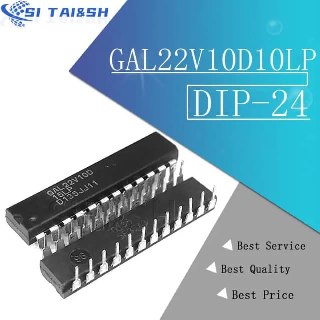 Si Tai&SH 1PCS GAL22V10D10LP GAL22V10 GAL22V10D-10LP NEUES ORIGINAL GAL22V10D-10LPN Datensystem